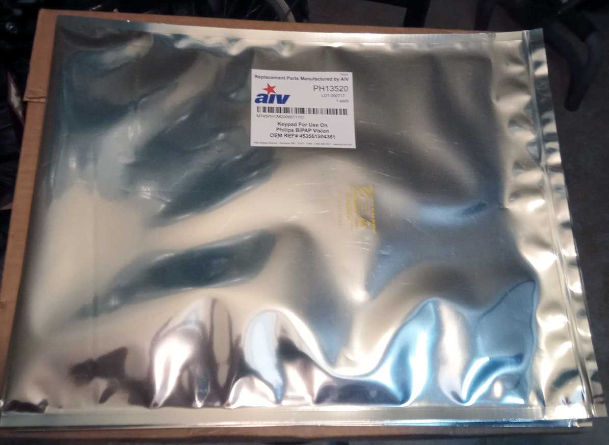 AIV-PH13520 Respironics 582151 Vision Keypad